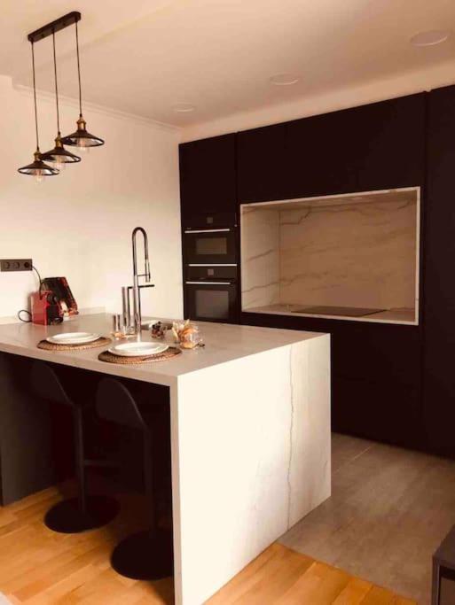 Apartamento Centrico Y Moderno Con Vistas A La Ria Vigo Exteriör bild