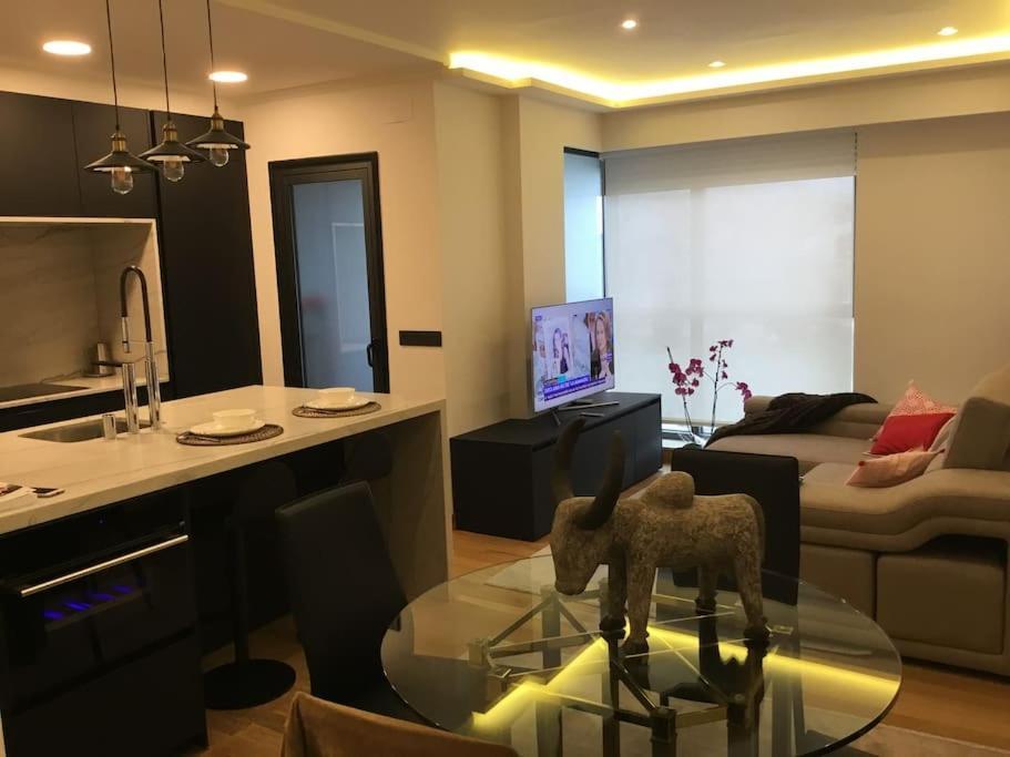 Apartamento Centrico Y Moderno Con Vistas A La Ria Vigo Exteriör bild